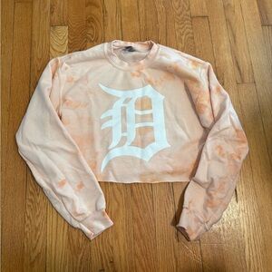 Detroit Tigers Cropped Crewneck